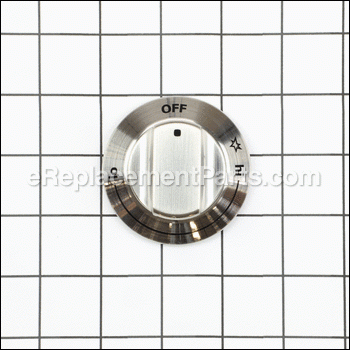 Knob,control,stainless - 318242275:Electrolux
