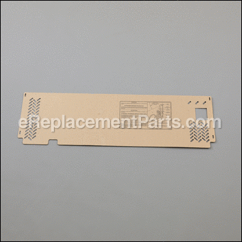 Cover-access,w/label - 241733901:Electrolux