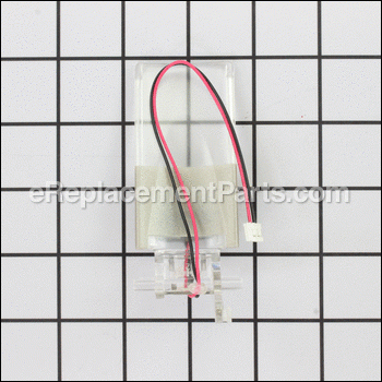 Actuator,lighted,silver/clear - 241685704:Electrolux