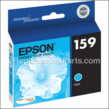 Ultrachrome Cyan Ink Cartridge - T159220:Epson