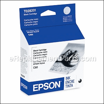 Black Ink Cartridge - T028201:Epson