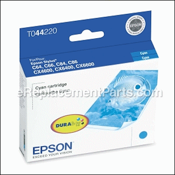 Cyan Ink Cartridge - T044220:Epson
