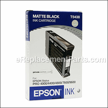 Ultrachrome Matte Black Ink Cartridge - T543800:Epson