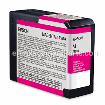 Vivid Ultrachrome Magenta Ink Cartridge - T580A00:Epson