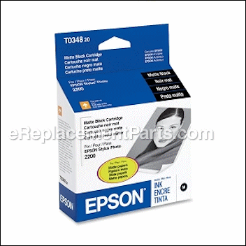 Matte Black Ink Cartridge - T034820:Epson