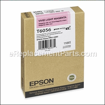 Ultrachrome Light Magenta Ink Cartridge - T605C00:Epson