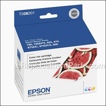 Color Ink Cartridge - T008201:Epson
