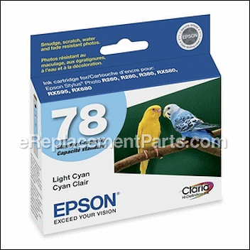 Light Cyan Ink Cartridge - T078520:Epson