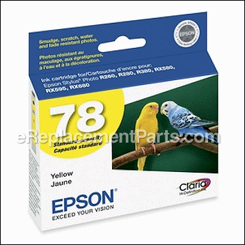 Yellow Ink Cartridge - T078420:Epson