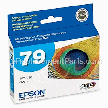 High-Capacity Cyan Ink Cartridge - T079220:Epson