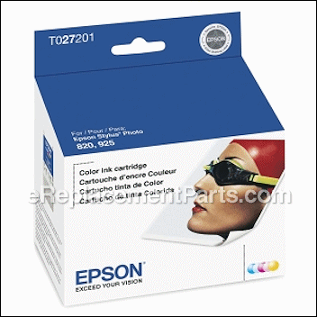 Color Ink Cartridge - T027201:Epson