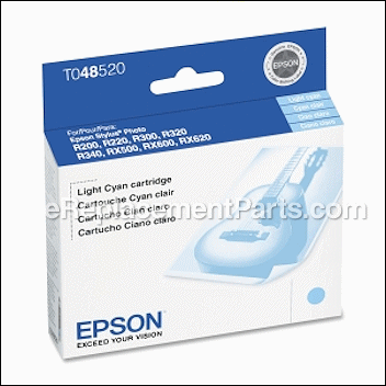 Light Cyan Ink Cartridge - T048520:Epson