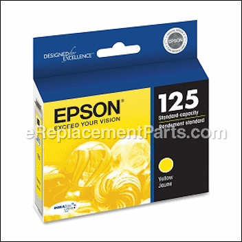 Yellow Ink Cartridge - T125420:Epson