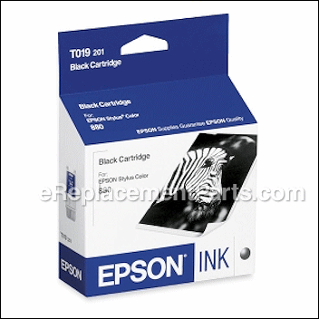 Black Ink Cartridge - T019201:Epson