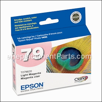 High-Capacity Light Magenta Ink Cartridge - T079620:Epson