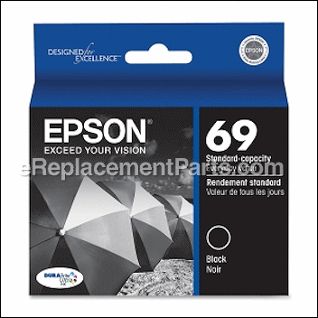 Black Ink Cartridge - T069120:Epson