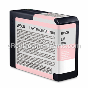 Vivid Ultrachrome Light Magenta Ink Cartridge - T580B00:Epson