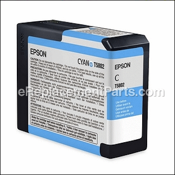 Ultrachrome Cyan Ink Cartridge - T580200:Epson
