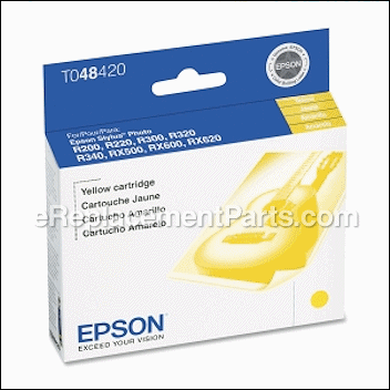 Yellow Ink Cartridge - T048420:Epson