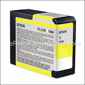 Vivid Ultrachrome Yellkow Ink Cartridge - T580400:Epson