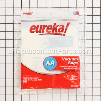 Paper Bag Assembly (3 Bags Per - E-58236:Eureka