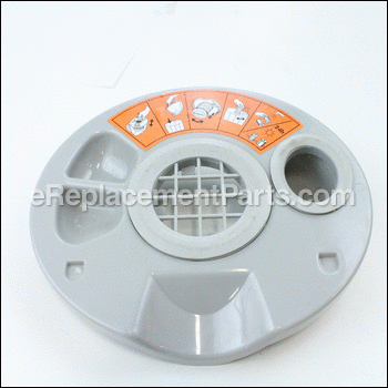 Dust Cup Lid Assembly - SL24219-AG-SO:Eureka