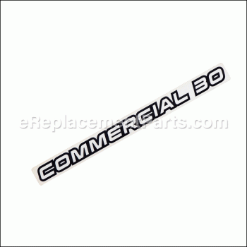 Decal-commercial 30 - 126-6889:eXmark