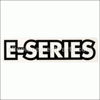 Decal-e-series - 116-3885:eXmark