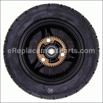 Wheel Asm, 10.5 W/gear - 126-7346:eXmark
