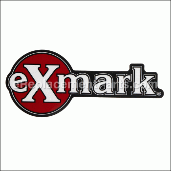 Decal-exmark Logo - 135-7280:eXmark