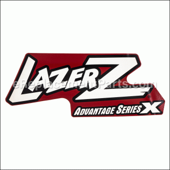 Decal,lazer Asx Logo - 116-2350:eXmark