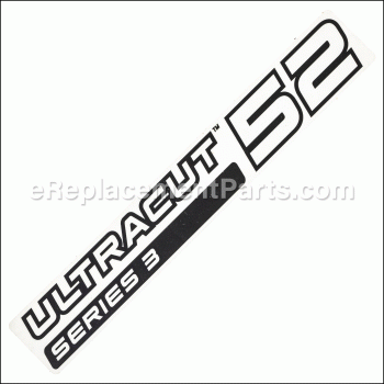 Decal-ultracut 52 Series 3 - 126-6747:eXmark