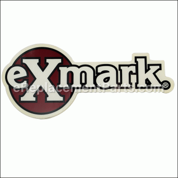 Decal, Logo - 1-643103:eXmark