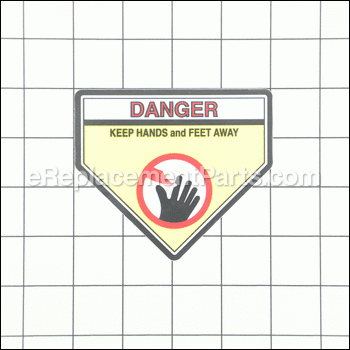 Decal-danger - 43-8480:eXmark