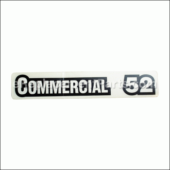 Decal,commercial 52 - 1-403132:eXmark