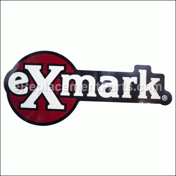 Decal, Logo - 1-653546:eXmark