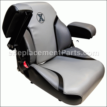 Seat-exmark Standard - 126-5801:eXmark
