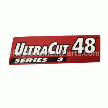 Decal-ultracut 48 Series 3 - 116-4697:eXmark