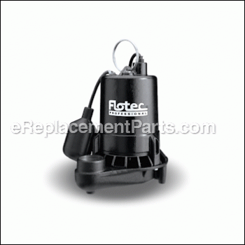 0.5 HP Cast Iron Sump Pump - E50TLT:Flotec