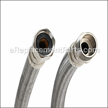 Water Heater Connector, Braided Stainless Steel - B3H18:Fluidmaster