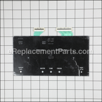 Switch Assembly,overlay,black - 242167017:Frigidaire