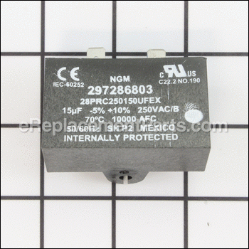 Capacitor-run - 297286803:Frigidaire