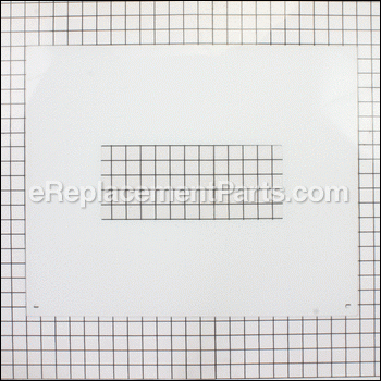 Glass,oven Door,white,outer - 318051557:Frigidaire