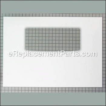 Glass,oven Door,white,outer - 316406403:Frigidaire