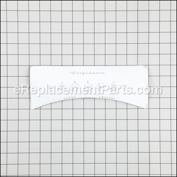 Label-module Cover,white - 240323906:Frigidaire