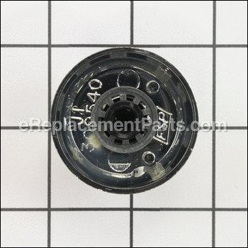 Range Control Knob, Black - WP330190:GE