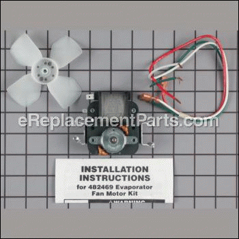 Refrigerator Evaporator Fan Mo - 482469:GE