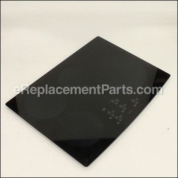 Glass Maintop Black - WB62X10052:GE