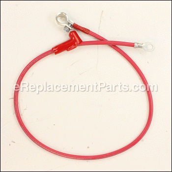 Cable Batt Red #6 38.5 W/boot - 0L5407:Generac