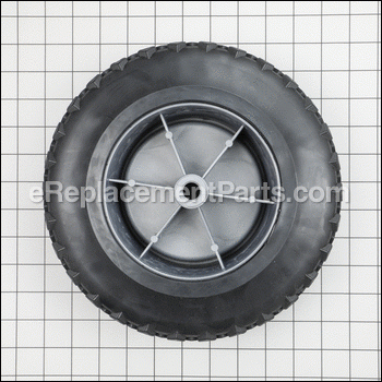 Wheel, Inch 9.5 Dia, Plastic - 0G8651:Generac